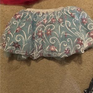 Girls glitter tutu skirt